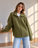 Elowen Zip Knit Cardigan