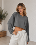 Amara Long Sleeve Crop Top