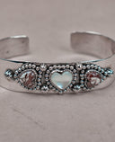 Heartfelt Trio Cuff Bracelet-Cuffs-Rae Collective, Women's Online Fashion Boutique Located in Phoenix, Arizona (Scottsdale Area)