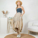 Boho Handkerchief Midi Dress-Dresses-Rae Collective, Women's Online Fashion Boutique Located in Phoenix, Arizona (Scottsdale Area)