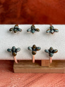 Desert Sage Jasper Front Open Cuff