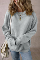 Everyday POCKET Oversized Sweatshirt-Sweatshirt-Krush Kandy, Women's Online Fashion Boutique Located in Phoenix, Arizona (Scottsdale Area)