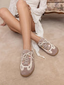 The April - Lace-trimmed Retro Sneaker-Shoes-Krush Kandy, Women's Online Fashion Boutique Located in Phoenix, Arizona (Scottsdale Area)