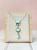 Paloma Cluster Lariat Necklace-Necklaces-Krush Kandy, Women's Online Fashion Boutique Located in Phoenix, Arizona (Scottsdale Area)