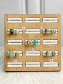 Royston Turquoise Floater Slab Rings Bag 3