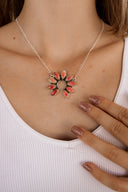 Jasper Cluster Necklaces-Necklaces-Krush Kandy, Women's Online Fashion Boutique Located in Phoenix, Arizona (Scottsdale Area)