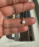 Opal Stud Necklace-Necklace-Krush Kandy, Women's Online Fashion Boutique Located in Phoenix, Arizona (Scottsdale Area)