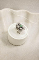 Single Stone Blossom Ring-Rings-Rae Collective, Women's Online Fashion Boutique Located in Phoenix, Arizona (Scottsdale Area)