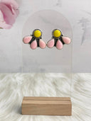 Days of Spring Collection Rosarita and Pink Conch Studs