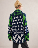 Mosaic Muse Patterned Cardigan