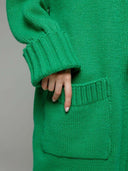 Pocketed Open Front Dropped Shoulder Cardigan-Rae Collective, Women's Online Fashion Boutique Located in Phoenix, Arizona (Scottsdale Area)