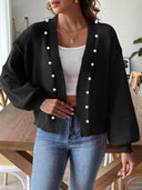 Pearl Open Front Long Sleeve Cardigan-Rae Collective, Women's Online Fashion Boutique Located in Phoenix, Arizona (Scottsdale Area)