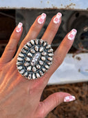 Big Mama Concho Ring MADE TO ORDER-Cluster Rings-Rae Collective, Women's Online Fashion Boutique Located in Phoenix, Arizona (Scottsdale Area)