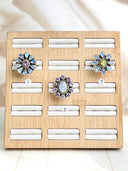 Spring Celestial Moonstone Rings-Rings-Krush Kandy, Women's Online Fashion Boutique Located in Phoenix, Arizona (Scottsdale Area)