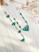 Desert Oasis Sterling Silver Gemstone Necklace S.No 15