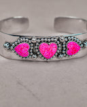 Heartfelt Trio Cuff Bracelet-Cuffs-Krush Kandy, Women's Online Fashion Boutique Located in Phoenix, Arizona (Scottsdale Area)