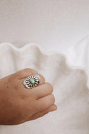 Single Stone Blossom Ring-Rings-Rae Collective, Women's Online Fashion Boutique Located in Phoenix, Arizona (Scottsdale Area)