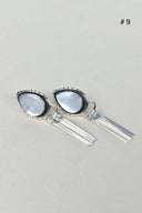 Solo Stone Sterling Cascade Earrings-Drop Earrings-Krush Kandy, Women's Online Fashion Boutique Located in Phoenix, Arizona (Scottsdale Area)