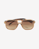 Desert Drive Tortoise Square Sunglasses