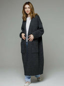 Pocketed Open Front Dropped Shoulder Cardigan-Rae Collective, Women's Online Fashion Boutique Located in Phoenix, Arizona (Scottsdale Area)