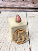One Of A Kind Thulite Slab Rings-Rings-Rae Collective, Women's Online Fashion Boutique Located in Phoenix, Arizona (Scottsdale Area)