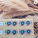 You Complete Me Stone Earrings-Stud Earrings-Krush Kandy, Women's Online Fashion Boutique Located in Phoenix, Arizona (Scottsdale Area)