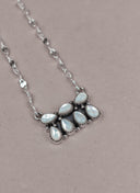 Starry Horizon Gemstone Bar Necklace-Bar Necklaces-Krush Kandy, Women's Online Fashion Boutique Located in Phoenix, Arizona (Scottsdale Area)