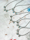 Winter Frost Golden Hills Beads Necklace-Necklaces-Krush Kandy, Women's Online Fashion Boutique Located in Phoenix, Arizona (Scottsdale Area)
