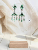 Boho Stone Fringe Drop Dangle Earrings-Earrings-Krush Kandy, Women's Online Fashion Boutique Located in Phoenix, Arizona (Scottsdale Area)