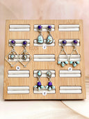 Perfect Touch Berry Dahlia Earrings-Earrings-Krush Kandy, Women's Online Fashion Boutique Located in Phoenix, Arizona (Scottsdale Area)