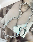 Pig Nose Magnetic Chain Necklace-Necklaces-Krush Kandy, Women's Online Fashion Boutique Located in Phoenix, Arizona (Scottsdale Area)