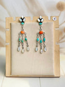 Bringing the Spring Hoop Dangle Earrings