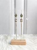 Boho Fringe Multi Stone Dangle Earrings Bag 12 - PRE ORDER
