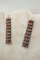 Showstopper Stone Bar Earrings-Drop Earrings-Rae Collective, Women's Online Fashion Boutique Located in Phoenix, Arizona (Scottsdale Area)