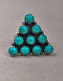 Pyramid Prism Gemstone Ring-Cluster Rings-Rae Collective, Women's Online Fashion Boutique Located in Phoenix, Arizona (Scottsdale Area)