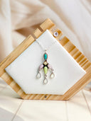 Wildflower Bloom Statement Necklace S.No 15