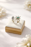 Grand Canyon Turquoise Star Floater Ring