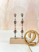 Winter Wonderland Opal & Crystal Earrings-Earrings-Krush Kandy, Women's Online Fashion Boutique Located in Phoenix, Arizona (Scottsdale Area)