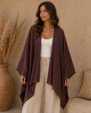 Amaranth Mist Open Kimono