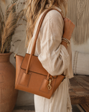Angelina - Genuine Leather Tote Bag | Pre-Order