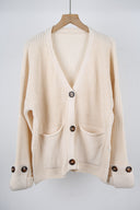 Everyday Basic Button Cardigan-Tops-Krush Kandy, Women's Online Fashion Boutique Located in Phoenix, Arizona (Scottsdale Area)