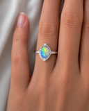 Aurora Marquis Opal Ring