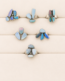 Aurora Opal Bloom Ring Collection S.No 6