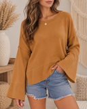 Autumn Breeze Bell Sleeve Sweater