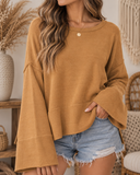 Autumn Breeze Bell Sleeve Sweater