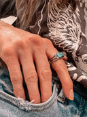 One Wish Single Stone Ring-Statement Rings-Rae Collective, Women's Online Fashion Boutique Located in Phoenix, Arizona (Scottsdale Area)