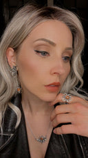 Single Stone Spider Ring | Krush Original | PREORDER-Statement Rings-Krush Kandy, Women's Online Fashion Boutique Located in Phoenix, Arizona (Scottsdale Area)