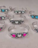 Heartfelt Trio Cuff Bracelet-Cuffs-Rae Collective, Women's Online Fashion Boutique Located in Phoenix, Arizona (Scottsdale Area)