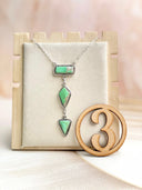 Australian Varascite Lariat Necklace Sno 15-Necklaces-Krush Kandy, Women's Online Fashion Boutique Located in Phoenix, Arizona (Scottsdale Area)