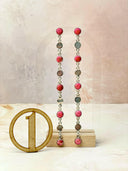 Desert Jasper Dancing Disc Earrings-Earrings-Krush Kandy, Women's Online Fashion Boutique Located in Phoenix, Arizona (Scottsdale Area)